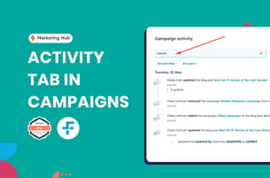 Activity Tab in Campaigns