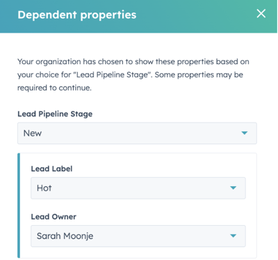 Adding Conditional Properties & Automation to Lead Stages