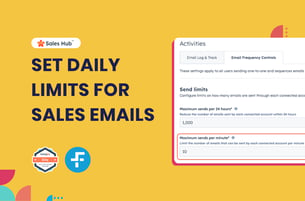 Set Daily Limit for Sales Emails