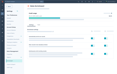 Data Enrichment - Breeze Intelligence