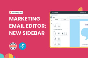 Marketing Email Editor: New Sidebar