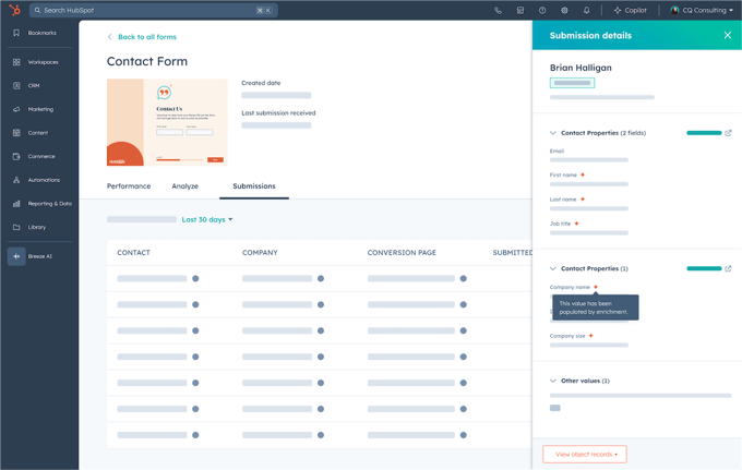 Form Shortening - Breeze Intelligence