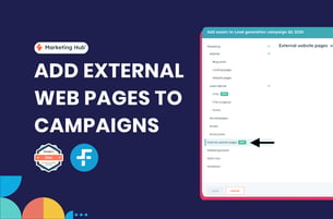 Add External Web Pages to Campaigns