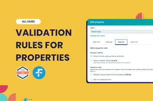 Set Validation Rules for HubSpot Propertie