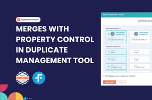 Merging Records with Property Control in HubSpot Duplicate Management Tool