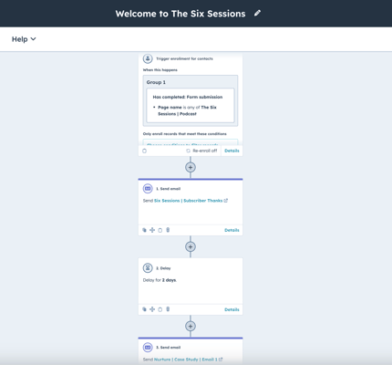 Welcome Workflow